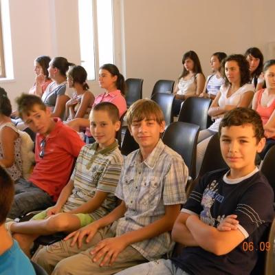 5-11 septembrie: Huşi ("Sfântul Anton"): Campus pentru copii