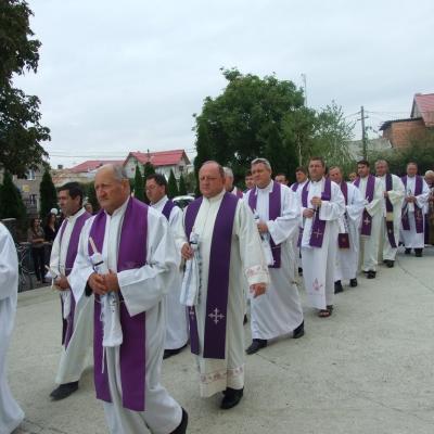 7 septembrie: Adjudeni: Funeraliile părintelui Mihai Gal