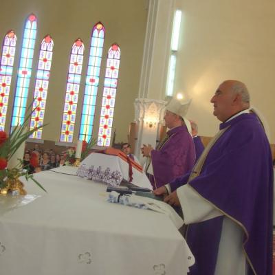 7 septembrie: Adjudeni: Funeraliile părintelui Mihai Gal