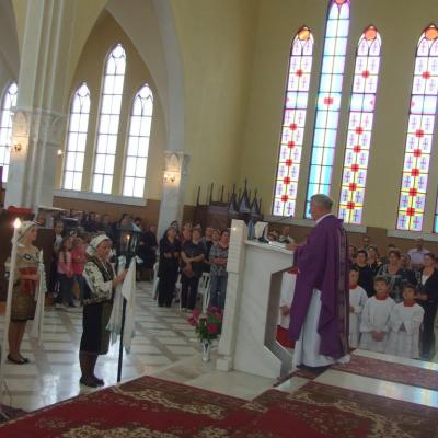 7 septembrie: Adjudeni: Funeraliile părintelui Mihai Gal