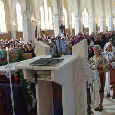 7 septembrie: Adjudeni: Funeraliile părintelui Mihai Gal