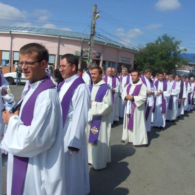 7 septembrie: Adjudeni: Funeraliile părintelui Mihai Gal