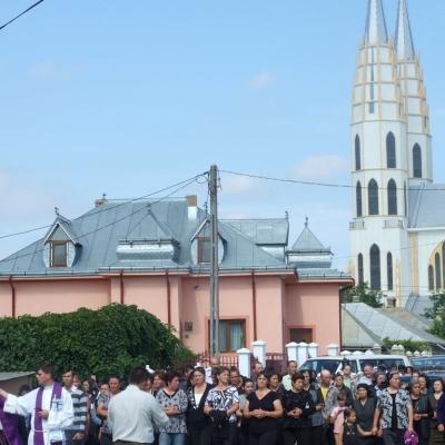 7 septembrie: Adjudeni: Funeraliile părintelui Mihai Gal