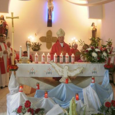 17 septembrie: Buhonca: Administrarea sacramentului Mirului