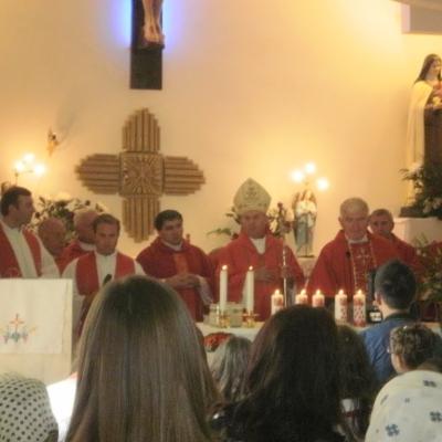 17 septembrie: Buhonca: Administrarea sacramentului Mirului