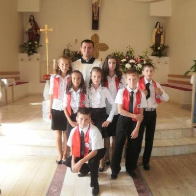 17 septembrie: Buhonca: Administrarea sacramentului Mirului