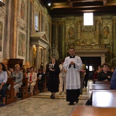 9 octombrie: Roma: Primiţia părintelui Iulian Butnaru, FDP