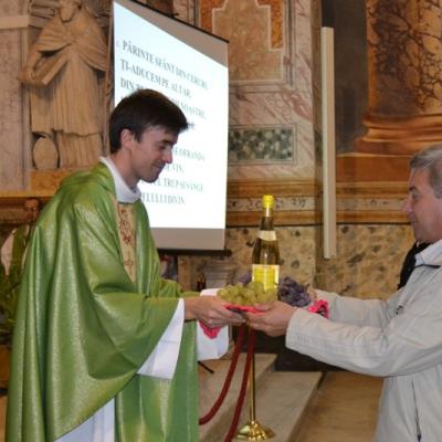 9 octombrie: Roma: Primiţia părintelui Iulian Butnaru, FDP