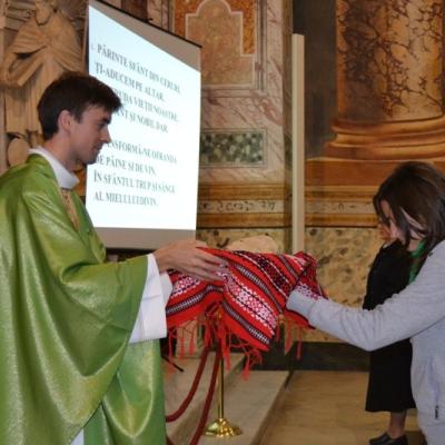 9 octombrie: Roma: Primiţia părintelui Iulian Butnaru, FDP