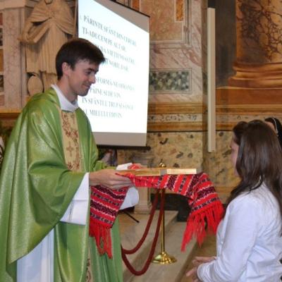 9 octombrie: Roma: Primiţia părintelui Iulian Butnaru, FDP