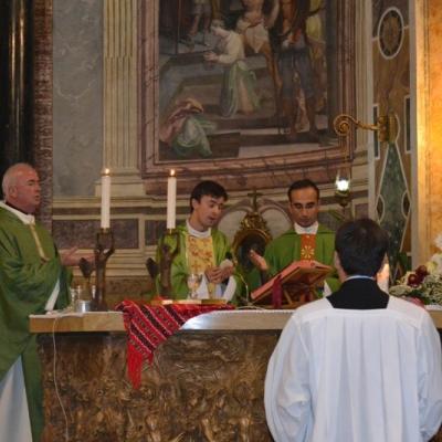 9 octombrie: Roma: Primiţia părintelui Iulian Butnaru, FDP