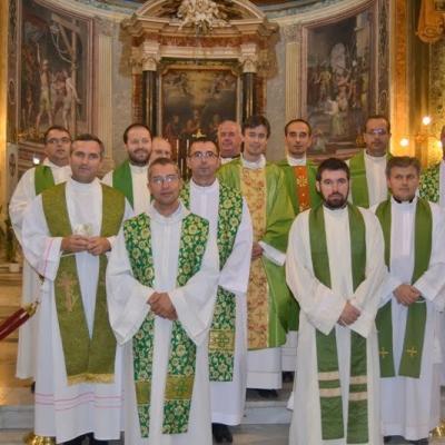 9 octombrie: Roma: Primiţia părintelui Iulian Butnaru, FDP