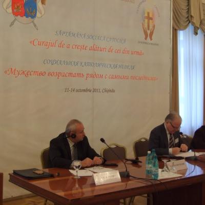 11-12 octombrie: Chişinău: Prima Săptămână socială a catolicilor din Republica Moldova (I)