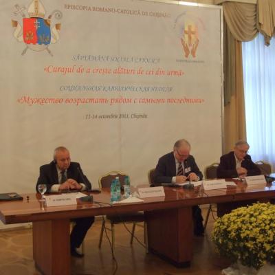 11-12 octombrie: Chişinău: Prima Săptămână socială a catolicilor din Republica Moldova (I)