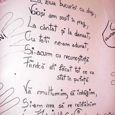 15 octombrie: Roman: "Ziua Bucuriei" în ACC