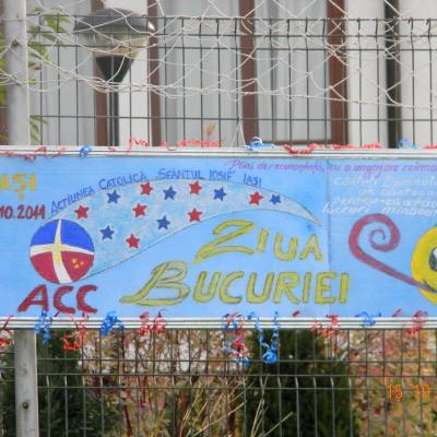 15 octombrie: Iaşi: "Ziua Bucuriei" în ACC