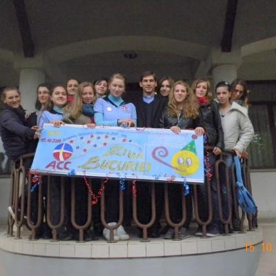 15 octombrie: Iaşi: "Ziua Bucuriei" în ACC