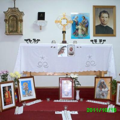 20 octombrie: Iaşi: Oră de adoraţie pentru Regina Misiunilor la oratoriul "Dominic Savio"