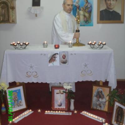 20 octombrie: Iaşi: Oră de adoraţie pentru Regina Misiunilor la oratoriul "Dominic Savio"