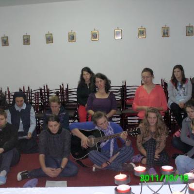 20 octombrie: Iaşi: Oră de adoraţie pentru Regina Misiunilor la oratoriul "Dominic Savio"