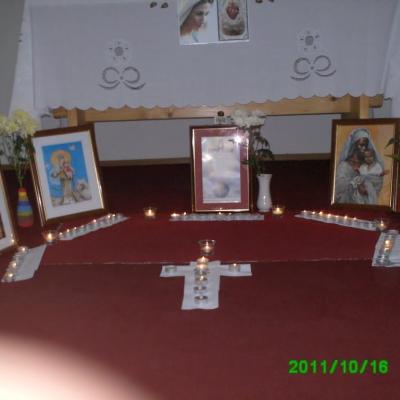 20 octombrie: Iaşi: Oră de adoraţie pentru Regina Misiunilor la oratoriul "Dominic Savio"