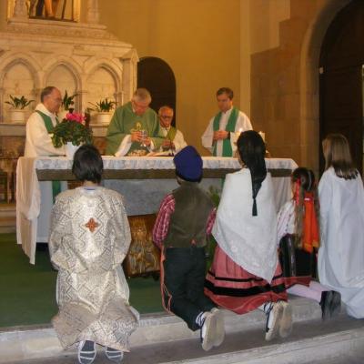13 noiembrie: Lleida (Spania): Vizita PS Joan Piris Frígola, episcopul de Lleida, în comunitatea română