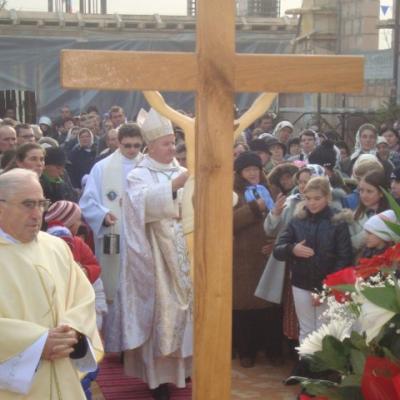 20 noiembrie: Bogdăneşti: Sfinţirea pietrei de temelie a noii biserici