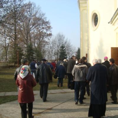 20 noiembrie: Bogdăneşti: Sfinţirea pietrei de temelie a noii biserici