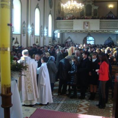 20 noiembrie: Bogdăneşti: Sfinţirea pietrei de temelie a noii biserici