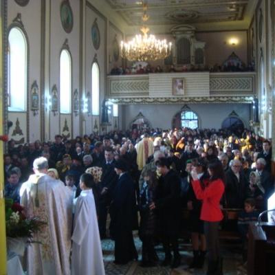 20 noiembrie: Bogdăneşti: Sfinţirea pietrei de temelie a noii biserici