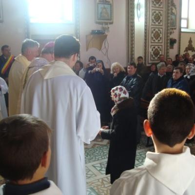 20 noiembrie: Bogdăneşti: Sfinţirea pietrei de temelie a noii biserici