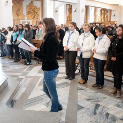 4 decembrie: Târgu Ocna: Adeziunea în Acţiunea Catolică