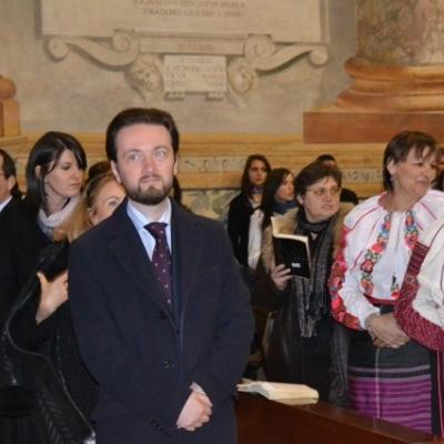 8 decembrie: Roma: Episcopi români prezenţi la comunitatea română