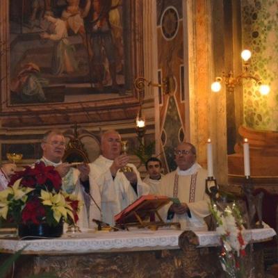 8 decembrie: Roma: Episcopi români prezenţi la comunitatea română