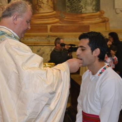 8 decembrie: Roma: Episcopi români prezenţi la comunitatea română