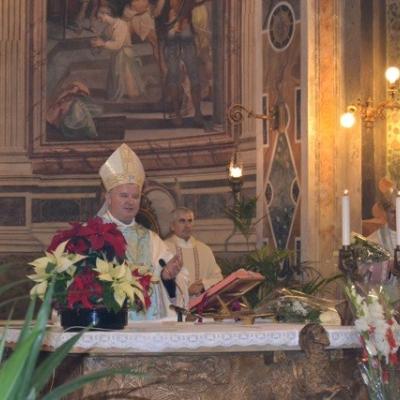 8 decembrie: Roma: Episcopi români prezenţi la comunitatea română