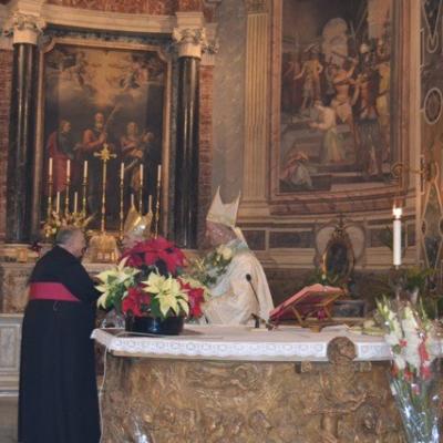 8 decembrie: Roma: Episcopi români prezenţi la comunitatea română