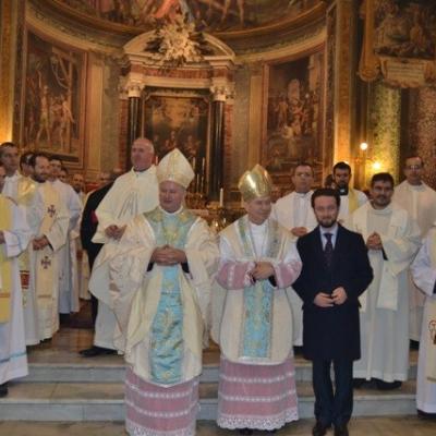 8 decembrie: Roma: Episcopi români prezenţi la comunitatea română