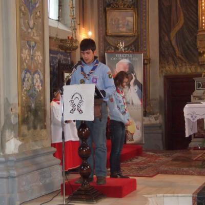 17 decembrie: Iaşi: Ceremonia distribuirii Luminii păcii de la Betleem