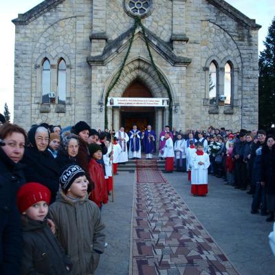 18-21 decembrie: Oituz: Peregrinatio Mariae şi misiuni populare
