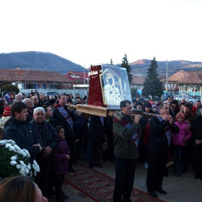 18-21 decembrie: Oituz: Peregrinatio Mariae şi misiuni populare