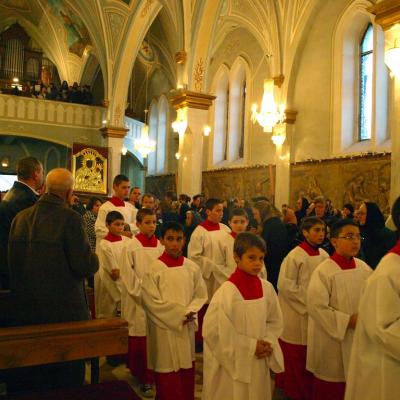 18-21 decembrie: Oituz: Peregrinatio Mariae şi misiuni populare