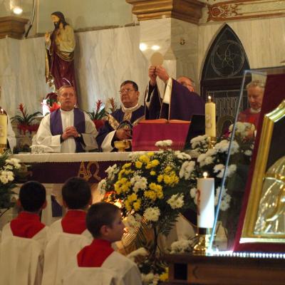 18-21 decembrie: Oituz: Peregrinatio Mariae şi misiuni populare