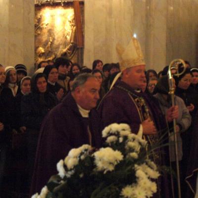 18-21 decembrie: Oituz: Peregrinatio Mariae şi misiuni populare