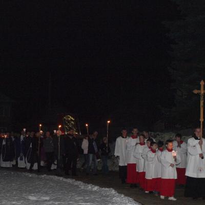 18-21 decembrie: Oituz: Peregrinatio Mariae şi misiuni populare