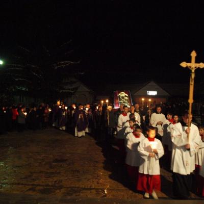 18-21 decembrie: Oituz: Peregrinatio Mariae şi misiuni populare