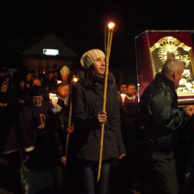 18-21 decembrie: Oituz: Peregrinatio Mariae şi misiuni populare