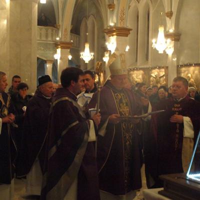 18-21 decembrie: Oituz: Peregrinatio Mariae şi misiuni populare