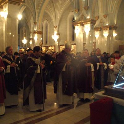 18-21 decembrie: Oituz: Peregrinatio Mariae şi misiuni populare
