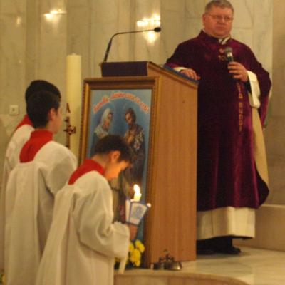 18-21 decembrie: Oituz: Peregrinatio Mariae şi misiuni populare